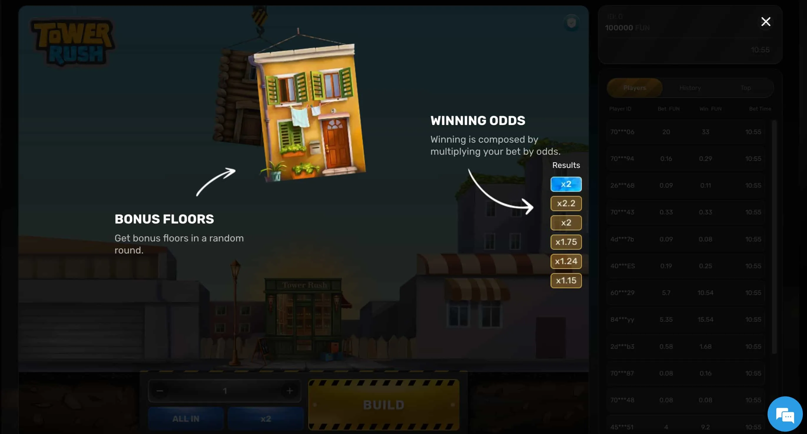 Wie das Spiel funktioniert Wie das Spiel funktioniert